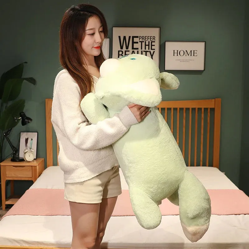 Long Laying Kawaii Snuggly Fluffy Fox Plushies
