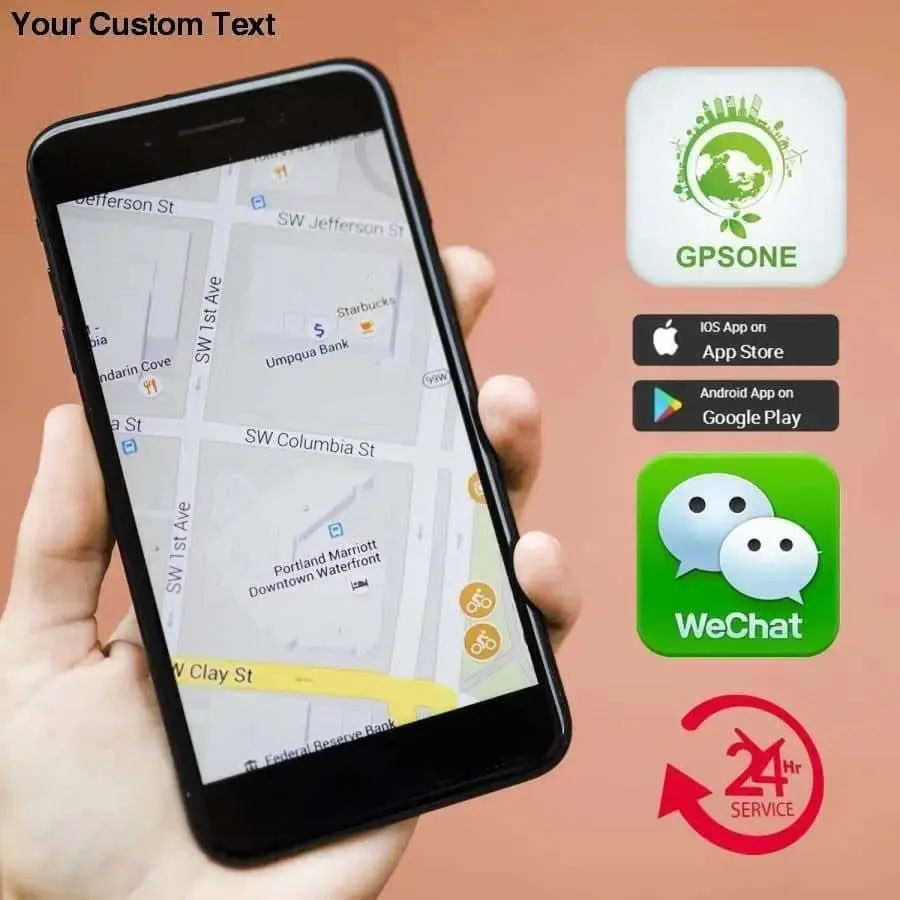 New GPS Pet Tracker, Waterproof Smart WiFi Mini Portable Pet Anti-Lost GPS