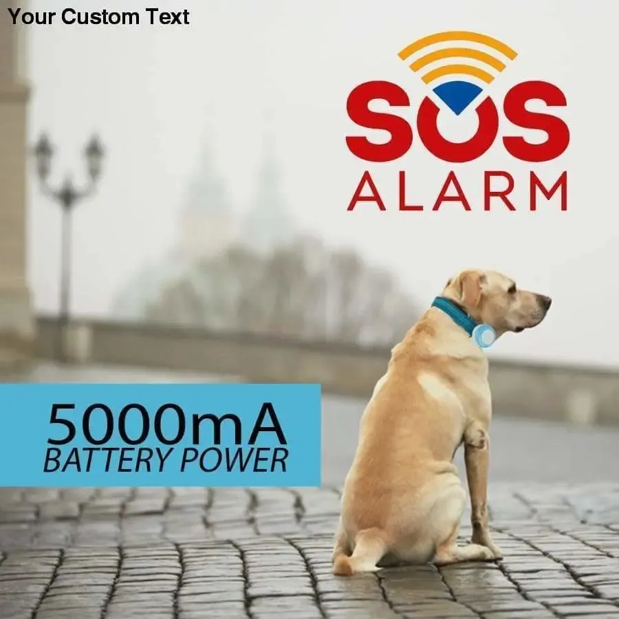 New GPS Pet Tracker, Waterproof Smart WiFi Mini Portable Pet Anti-Lost GPS