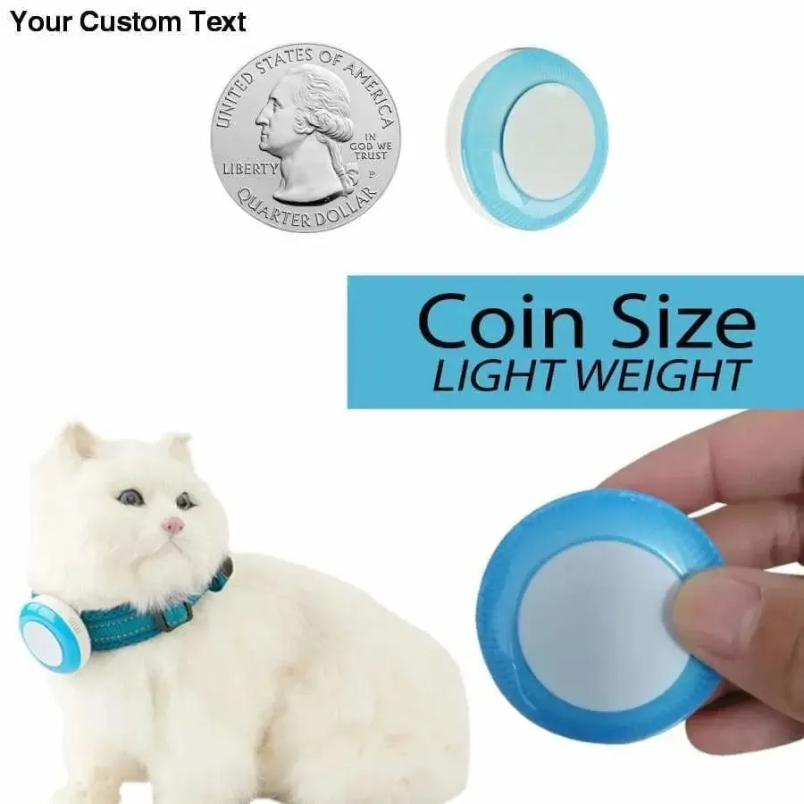 New GPS Pet Tracker, Waterproof Smart WiFi Mini Portable Pet Anti-Lost GPS