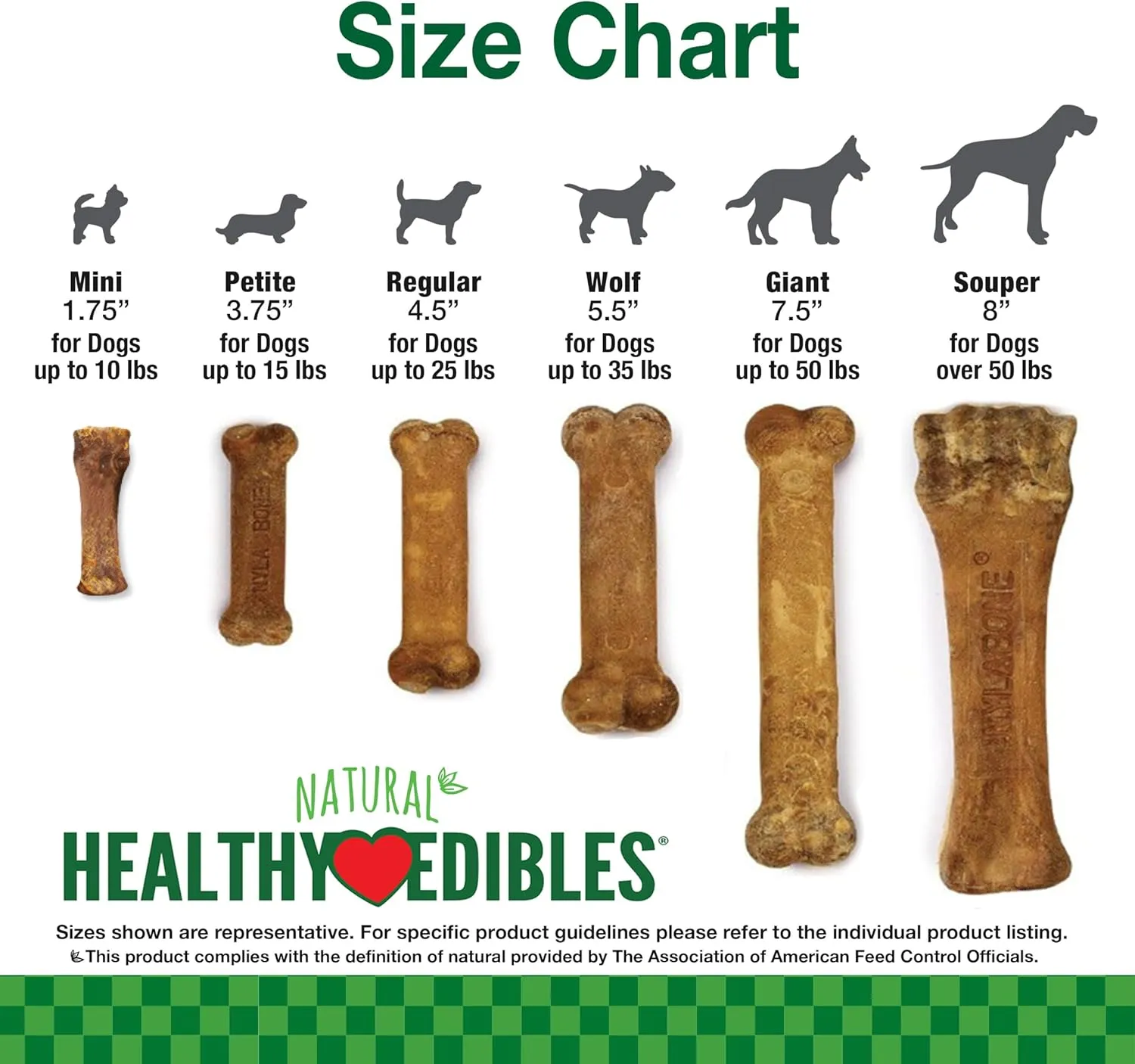 Nylabone Healthy Edibles Natural Dog Chews Long Lasting Peanut Butter Flavor Treats for Dogs, X-Large/Souper (1 Count)