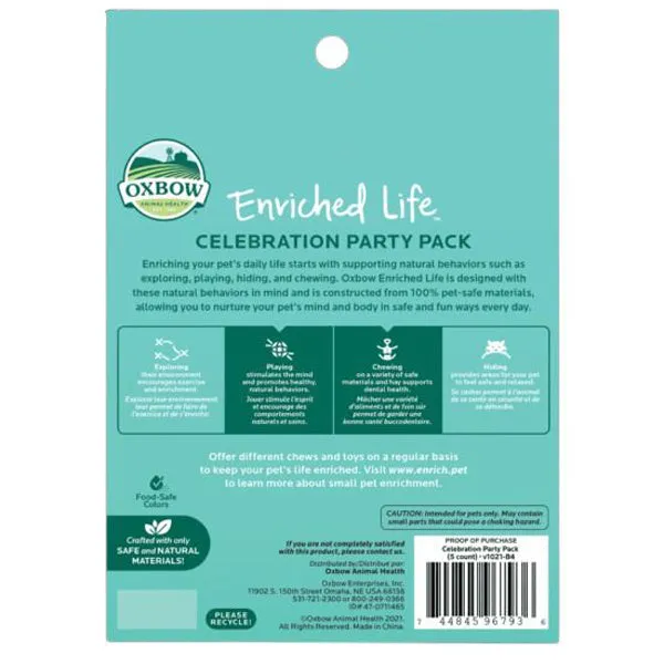 Oxbow Enriched Life Celebration Party Pack