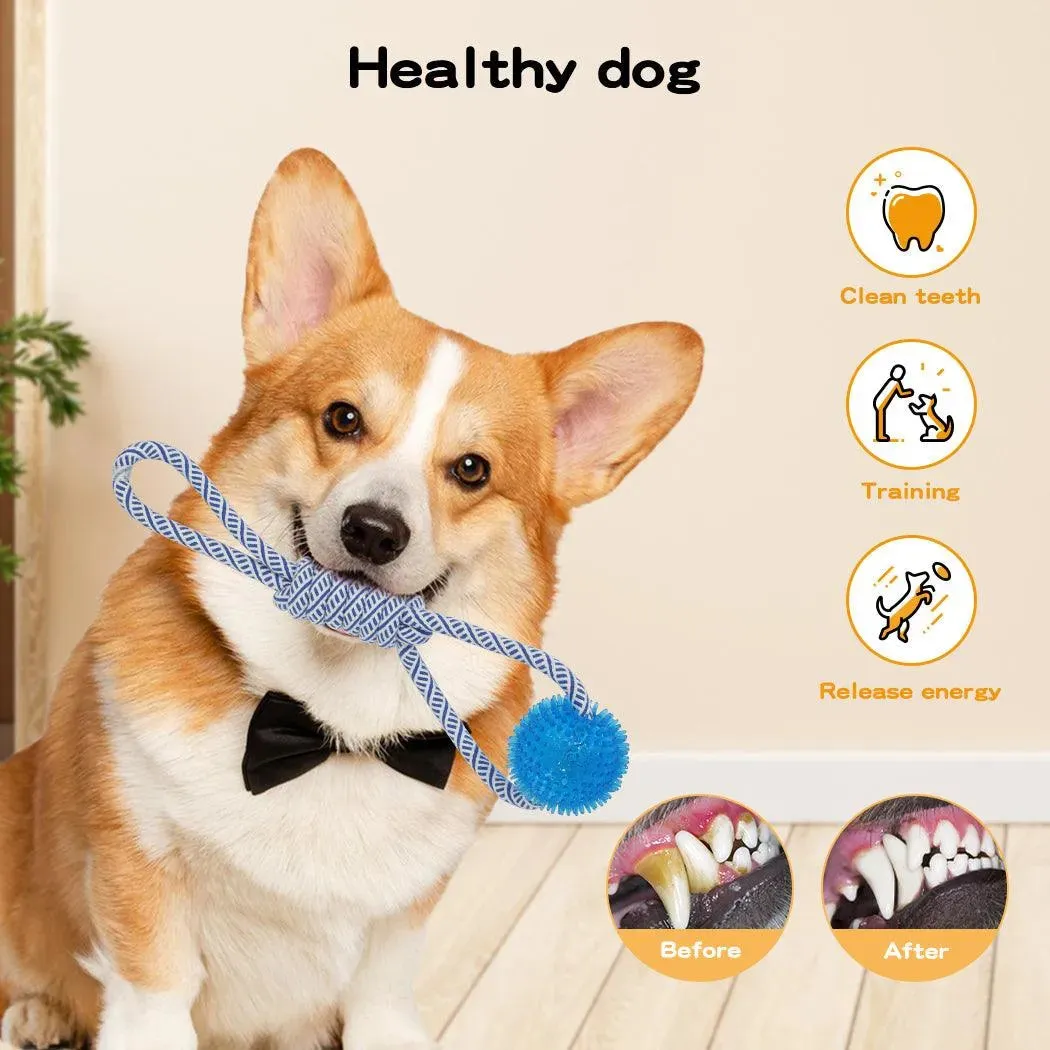 Pet Rope Plush Toy Teething 5pcs Value Pack