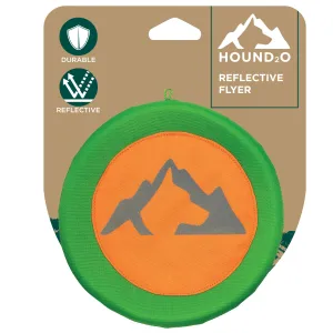 Playology Hound2O Reflective Flyer Frisbee Fetch Nylon Dog Toy - Orange