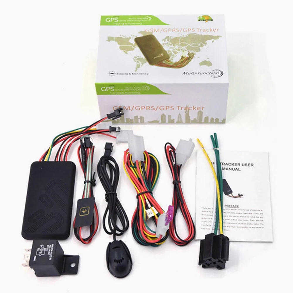 Real-Time GPS Tracker: SMS, GSM, GPRS Monitoring System for Car & Motorcycle Anti-Theft with Remote Control Alarm