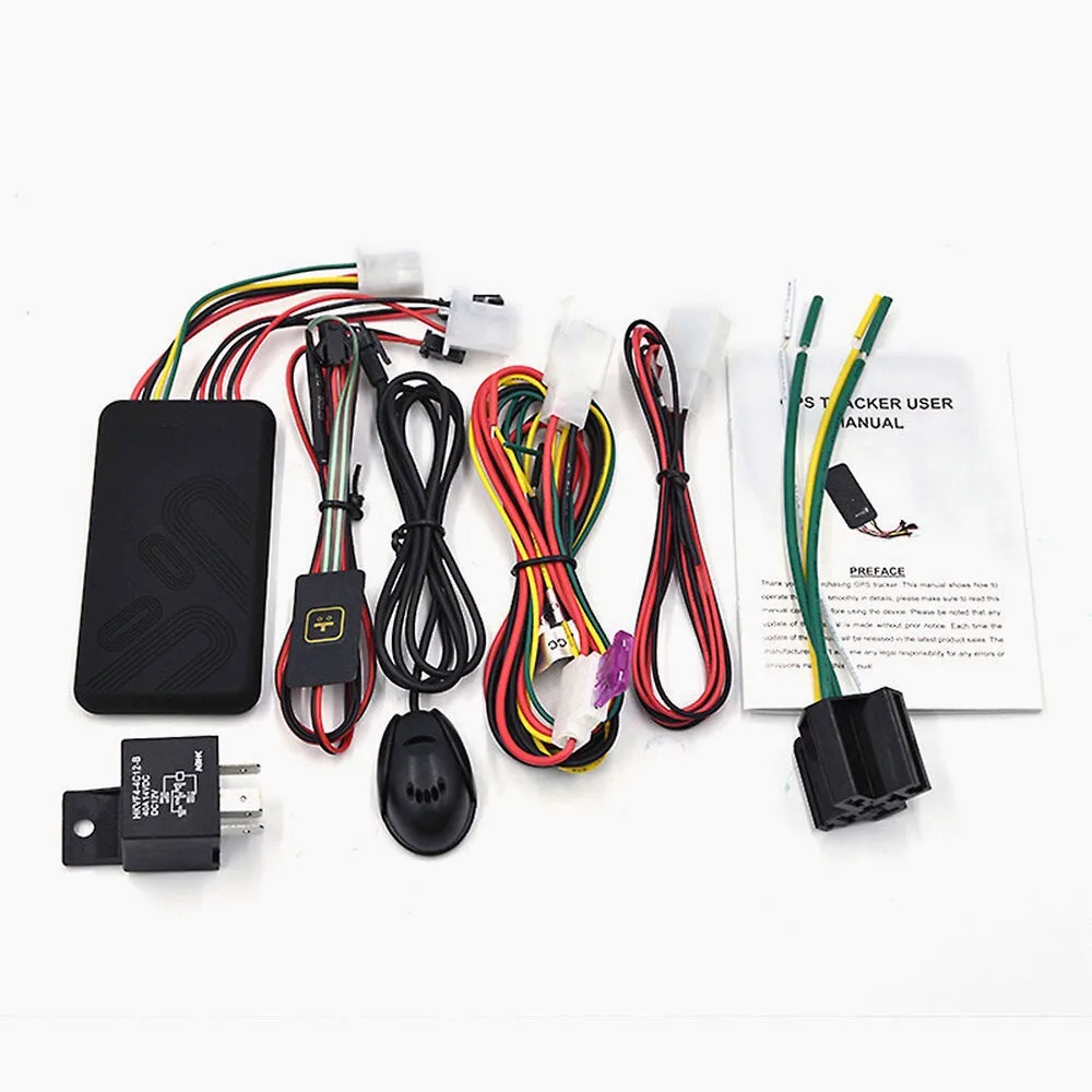Real-Time GPS Tracker: SMS, GSM, GPRS Monitoring System for Car & Motorcycle Anti-Theft with Remote Control Alarm