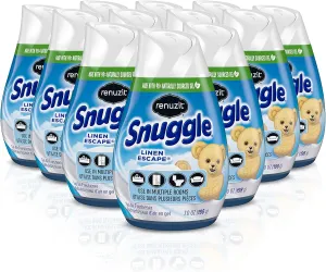 Renuzit Snuggle Linen Escape Adjustable Air Freshener, 7oz Cone (Pack of 12)