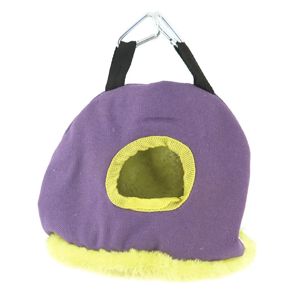 Snuggle Sack Parrot Hideaway Purple Small
