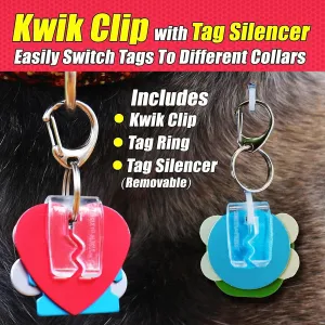 Tag Silencer with Kwik Clip and Tag Ring
