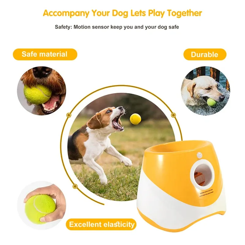Tennis Launcher Automatic Pet Dogs