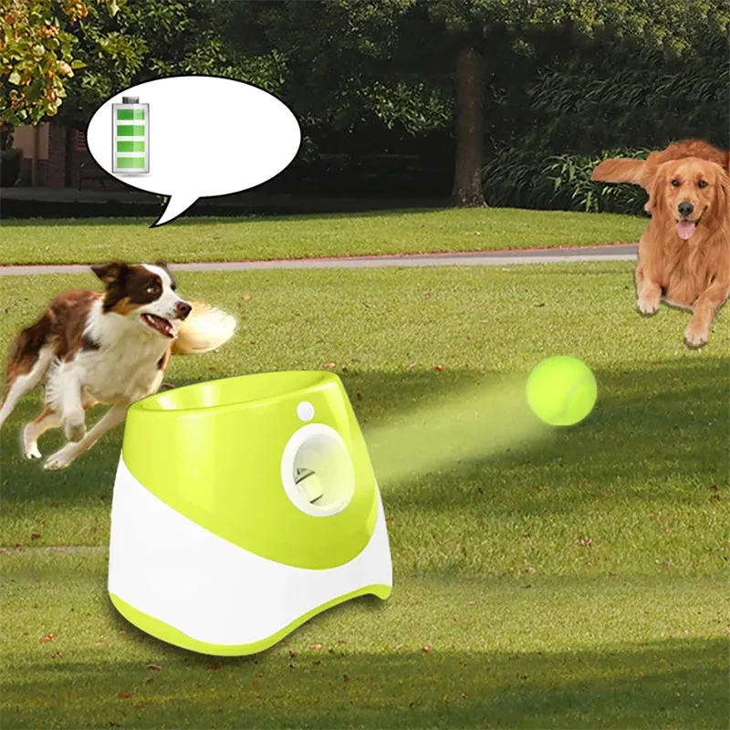 Tennis Launcher Automatic Pet Dogs