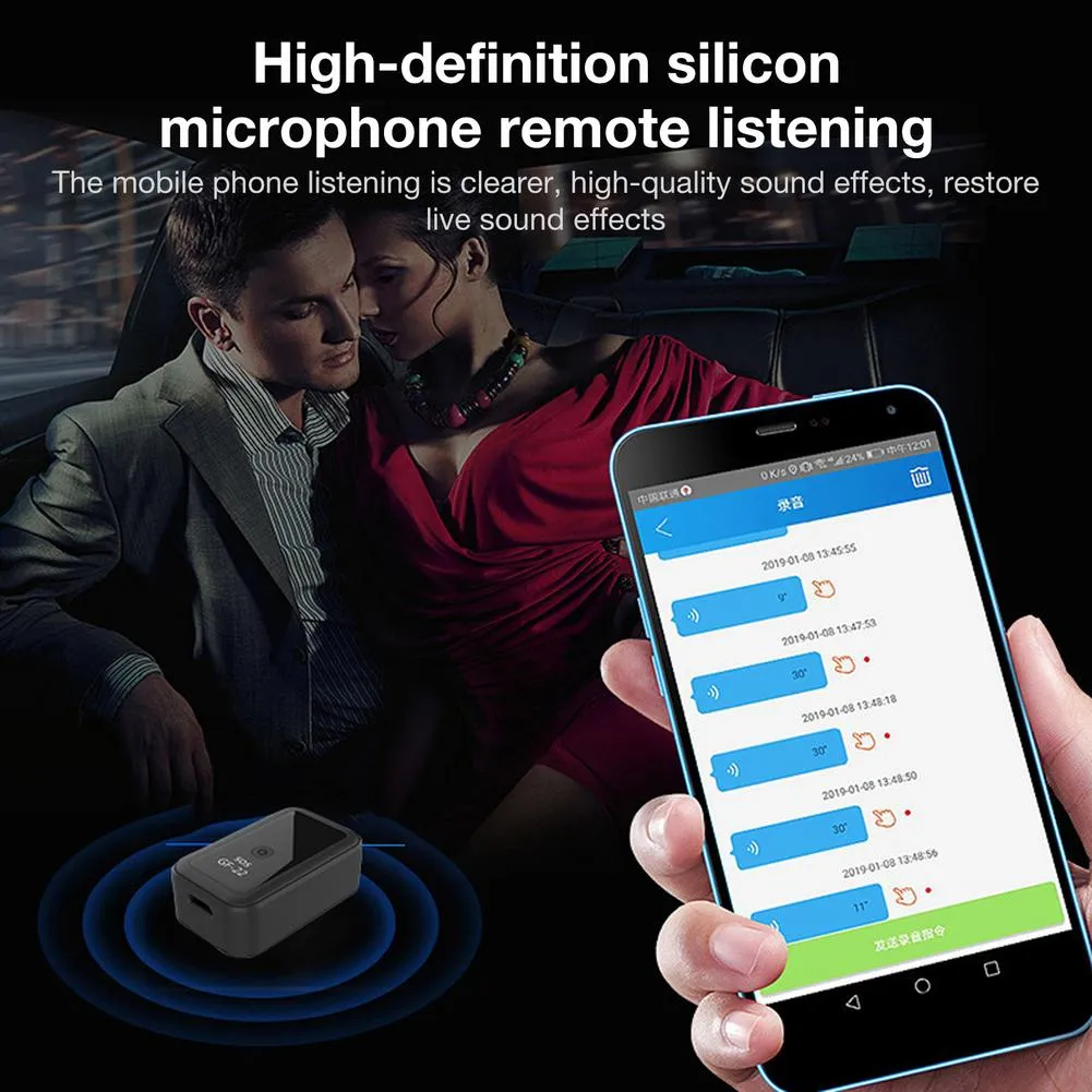 Tracer Car GPS Tracker | Remote Listen/ Talk
