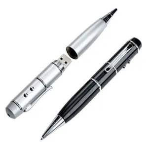 USB Flash Drive Pen with Laser Pointer & LED
