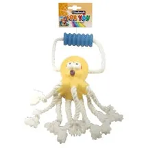 Vitakraft Octopus With Rope & Handle Dog Toy