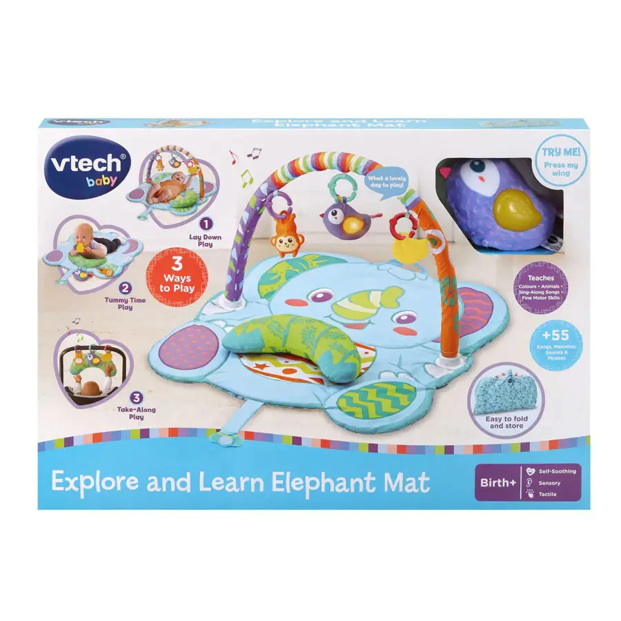 Vtech Explore And Learn Elephant Mat
