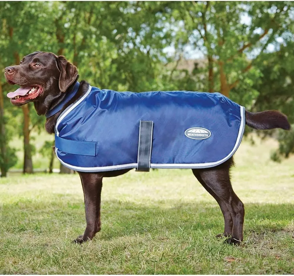 Weatherbeeta 420D Dog Windbreaker Fleece Lined with Belly Wrap