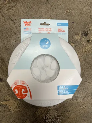 West Paw Dog Toy Zisc, Glow Disc, Large