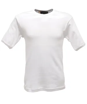 White - Thermal short sleeve vest