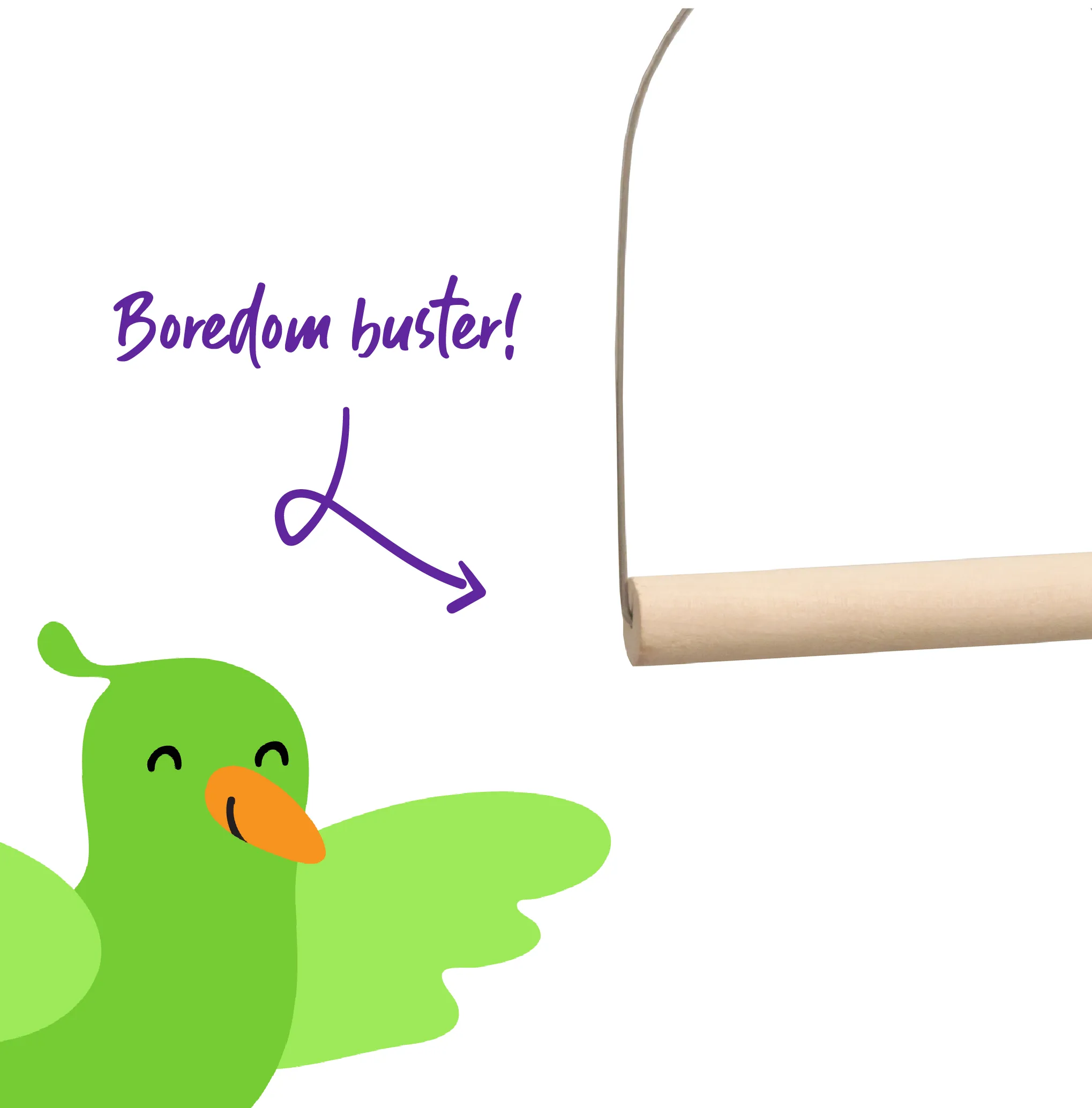 Wooden D Swing