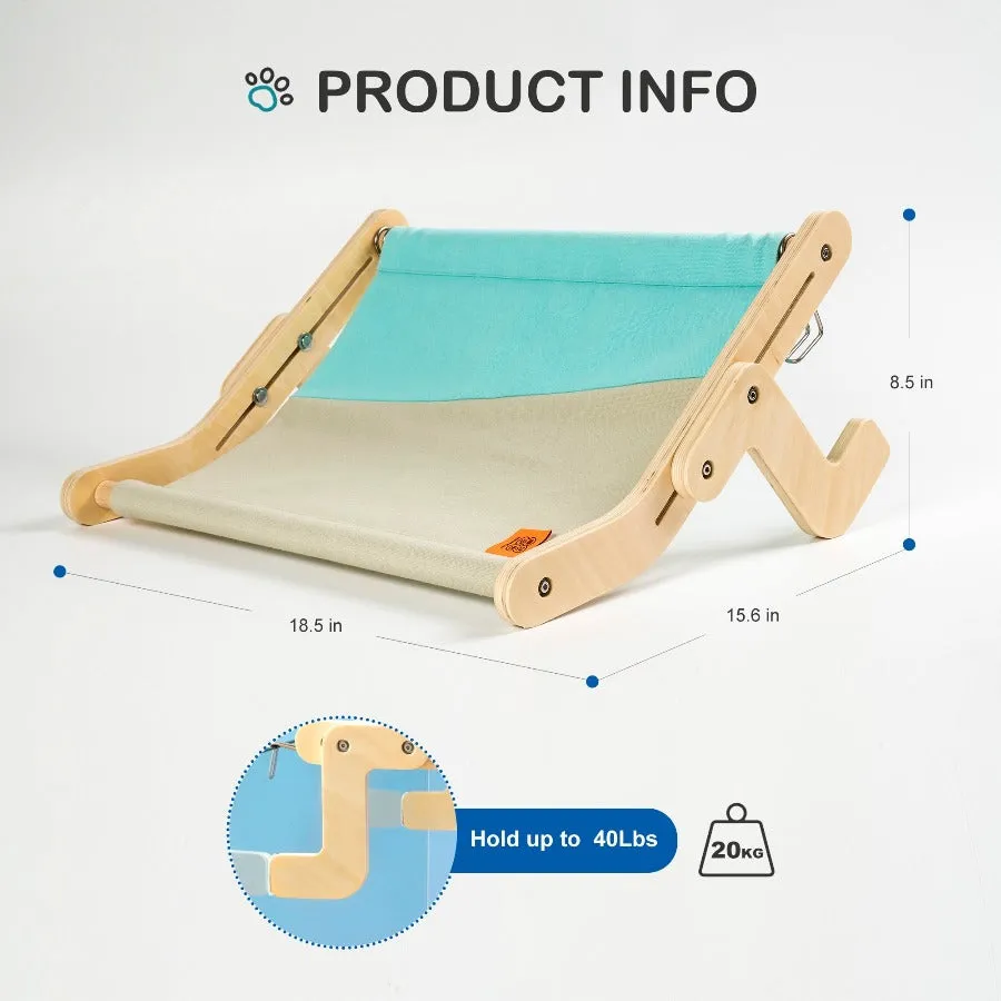 Wooden Window Perch Cat Bed